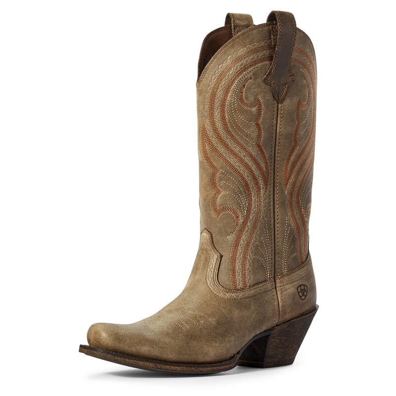 Ariat Lively - Western Laarzen DonkerKhaki Dames - 32618-800